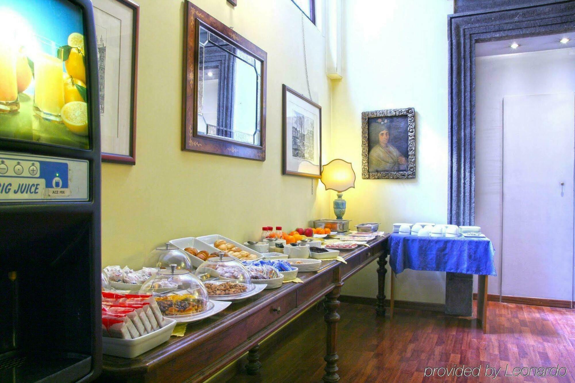 Hotel La Rovere Рим Ресторан фото